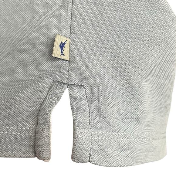TOMMY BAHAMA Ash Gray Short Sleeve Polo Shirt Men’s Size XLarge - Picture 7 of 11